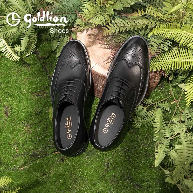 Goldlion Men s Business Brogue Oxford Shoes 41