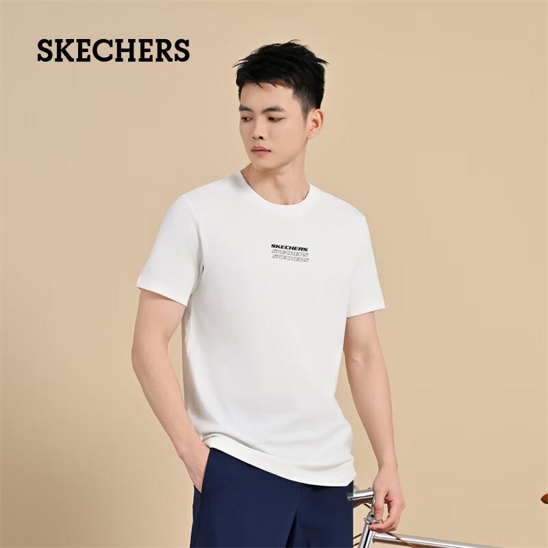 Унисекс футболка Skechers с коротким рукавом и круглым вырезом XL