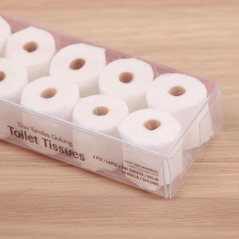 Dollhouse Miniature Paper Towel Roll Model Roll Of Tissue Dolls House Toy Kids Play Toys