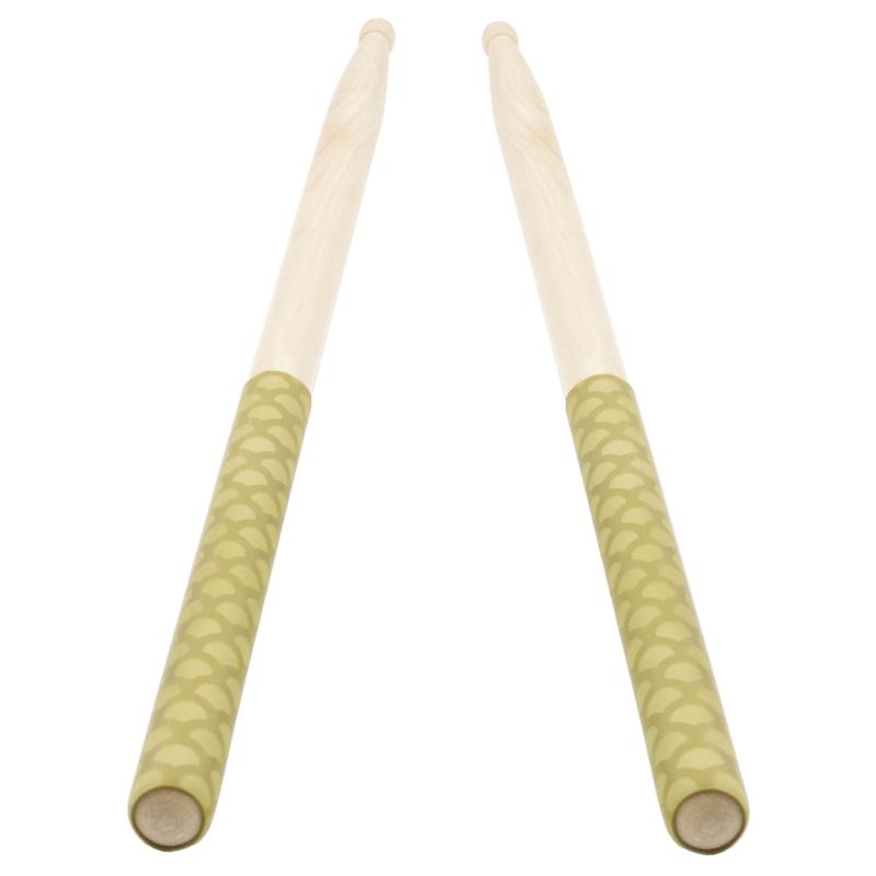 1 Pair Drum Stick Heat Shrink Tube Wraps Drumstick Grips Absorb Sweat Sleeve