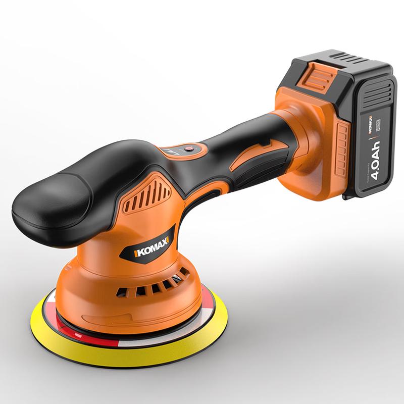 KOMAX 21V Cordless Car Polisher Waxer CN plug (adapter included) 4.0 ач/1 комплект батарей