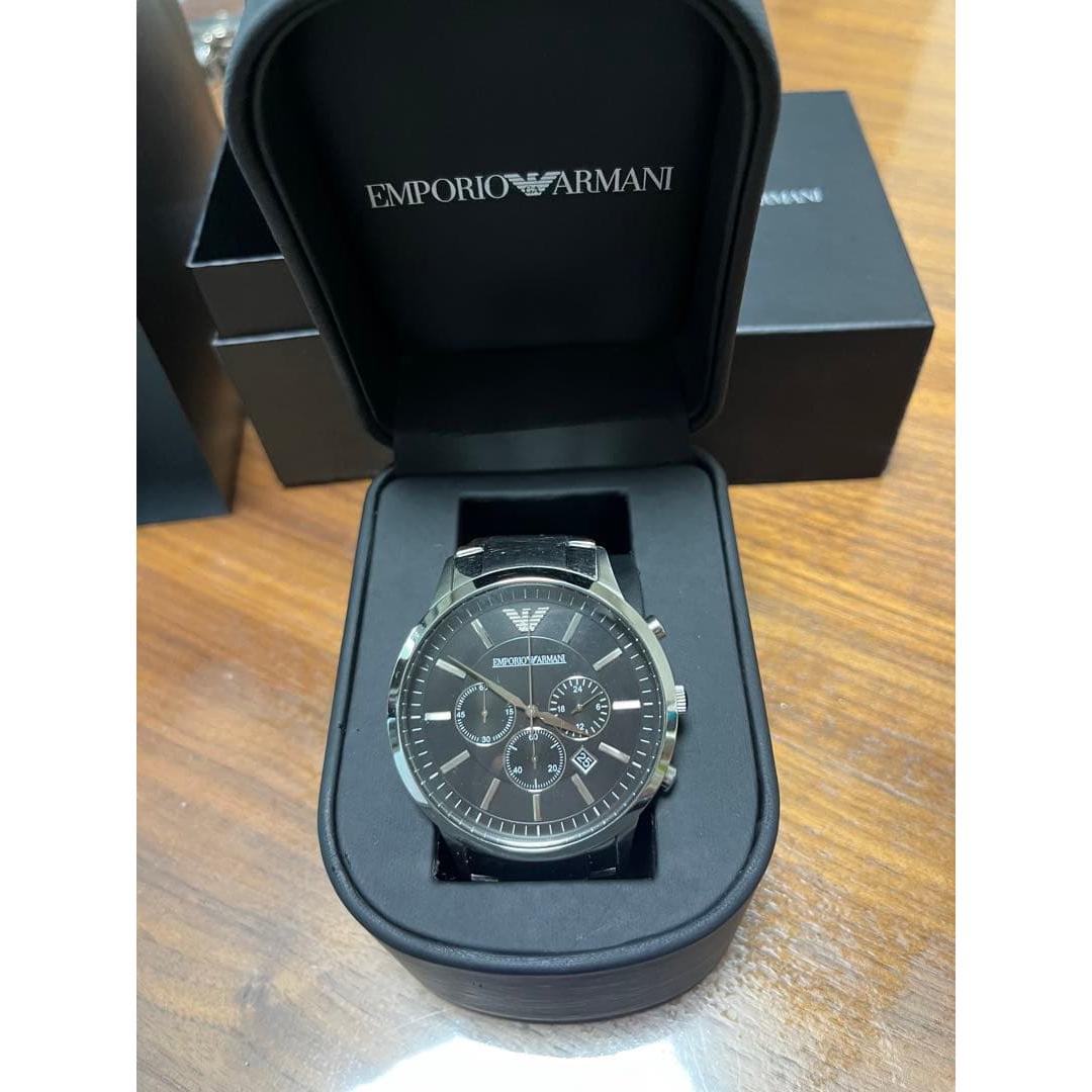 Used EMPORIO ARMANI AR2460 Chronograph Watch