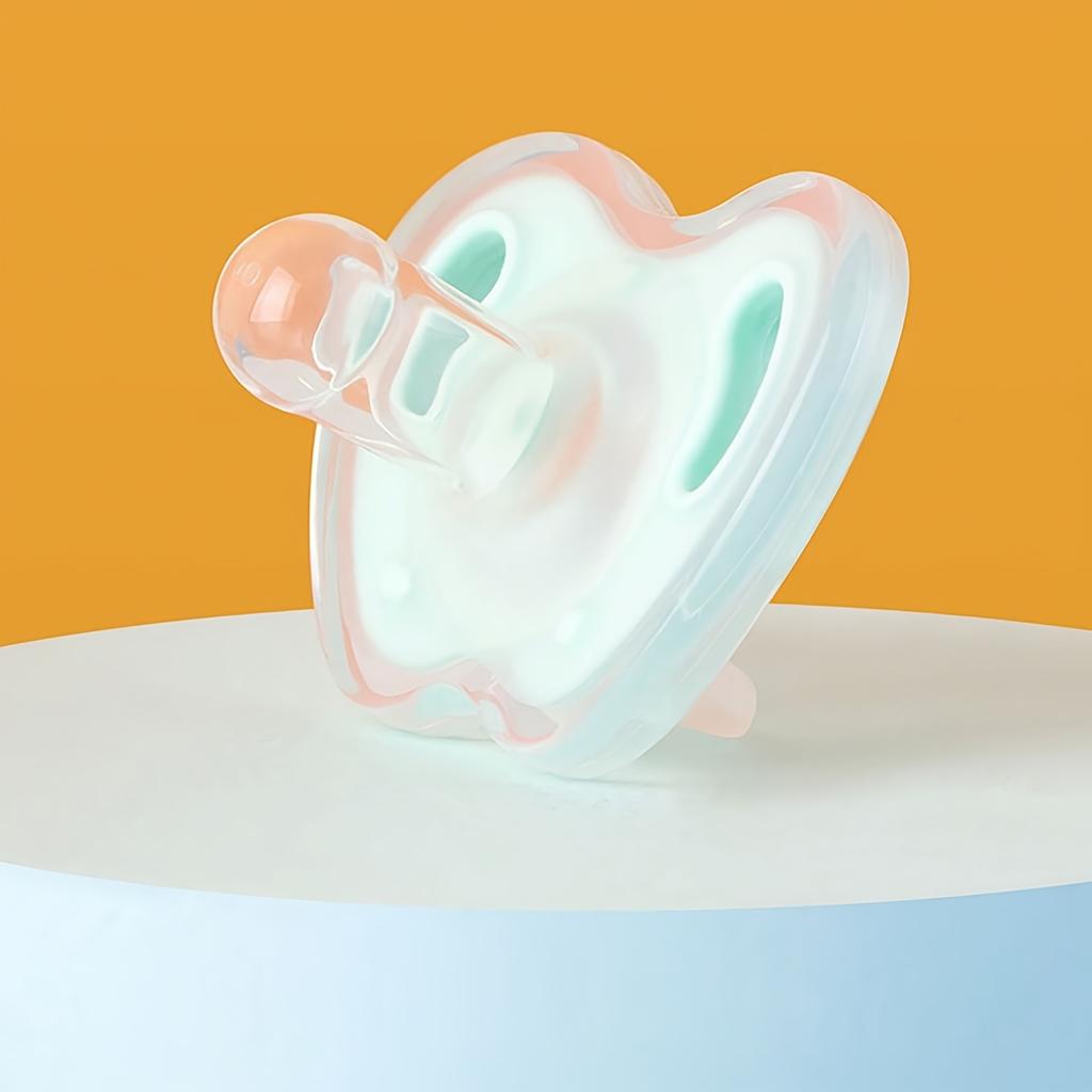 Soft Silicone Baby Pacifier, Newborn Soother