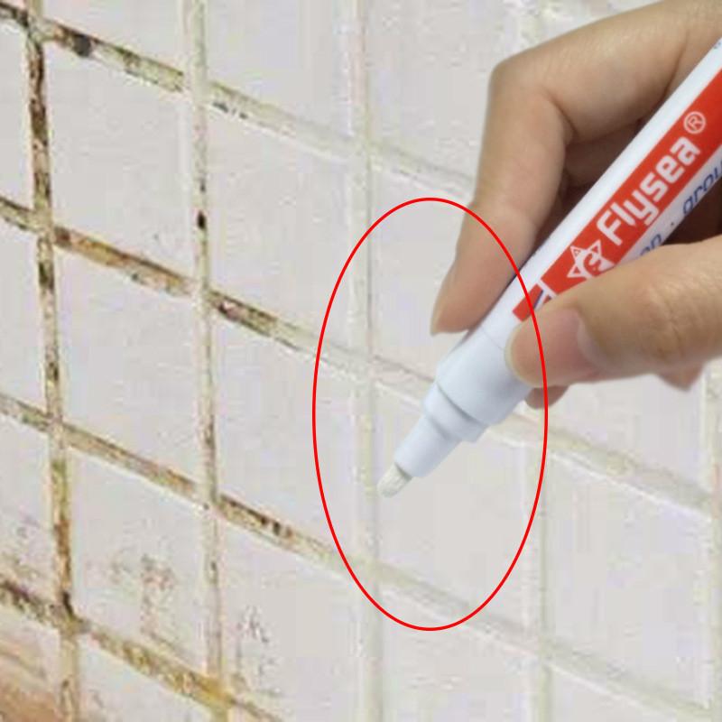 Tile Grout Pen Marker Repair Odorless Non Wall for Toxic Tiles Waterproof