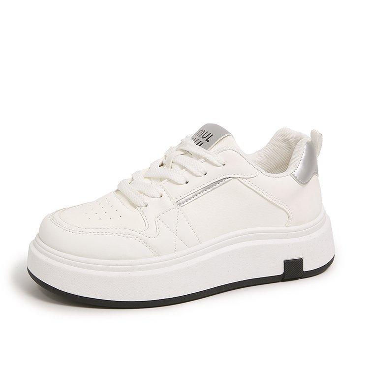 

[Youshilai] Платформенные повседневные кеды для женщин 2025 весна студенческие удобные универсальные спортивные маленькие белые кеды для женщин 40