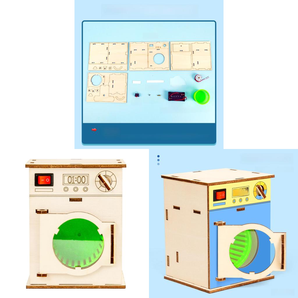 Diy Science Experiment Laundry Machine Kit For Elementary Students With Handon Physics Learning
