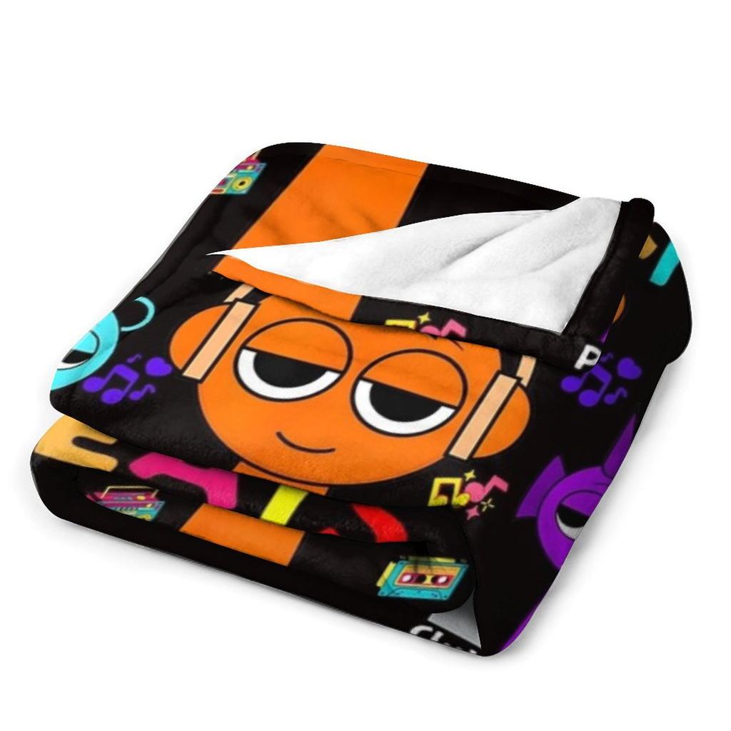 1PC Game Sprunki Throw Blanket Incredibox 3D Printed Soft Fuzzy Nap Blanket Bedspreads All Seasons For Girl Boy Kids Teenagers