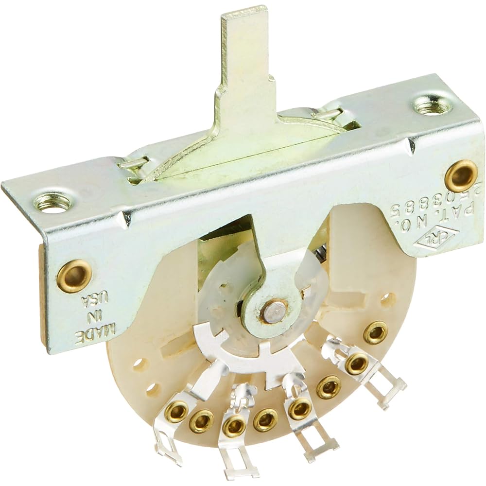 SCUD CRL 3-way lever switch, mounting screws included, knob sold separately, CRL-3W