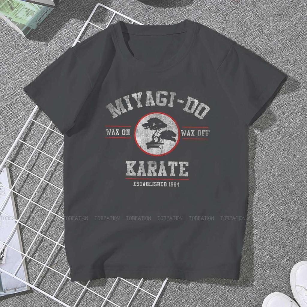 Miyagi  Women Clothing Cobra Kai Graphic Print Female Tshirts Vintage Graphic Loose Tops Tee Kawaii Girls Streetwear
