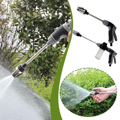Hochdruckreiniger, Hochdruck-Gartenwasserschlauch-Düse Sprüher, Gartenwasserschlauch-Düse Verstellbar Passt auf jeden Gartenschlauch