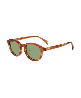 Boston Type Sunglasses JOURNAL STANDARD STANDARD Relume Journal Standard Relume UV Protection UV Protection Unisex Fashionable [Zoff] (brown (demi