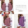 Usa Women Ladies Long Sleeve Casual Tops Shirt Fashion Crew Neck Blouse With Stylish New Design