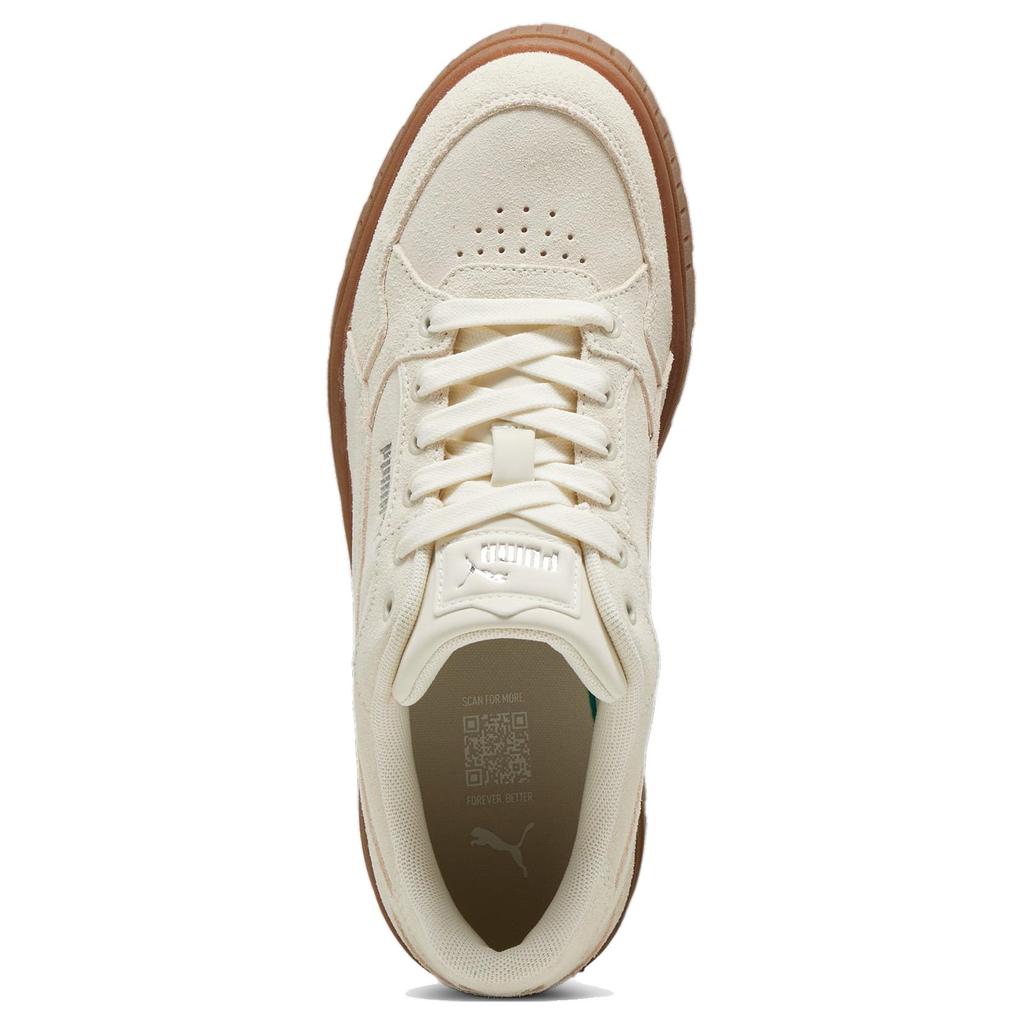 Puma Mayze Stack Soft Warm White Puma Black Gum Women's Sneakers 397462-04