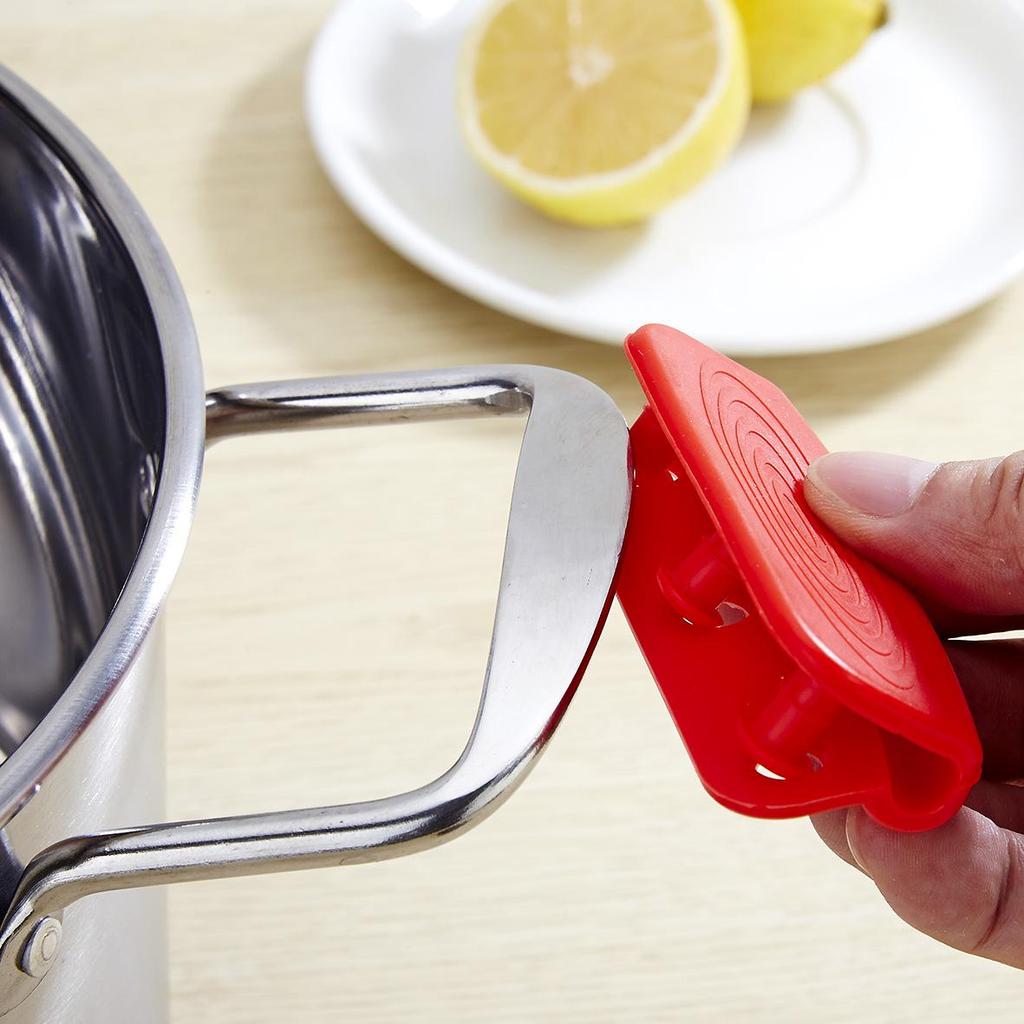 Silicone Heat-Resistant Bowl & Plate Clip - Steamed Vegetable Grabber Kitchen Tool