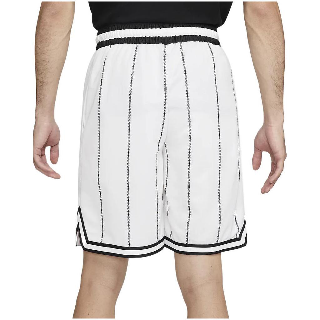 Nike Dri-FIT DNA Solid Stripe Drawstring Logo Print Loose Casual Comfortable Basketball Shorts Men shorts Mountain-White DQ6088-121