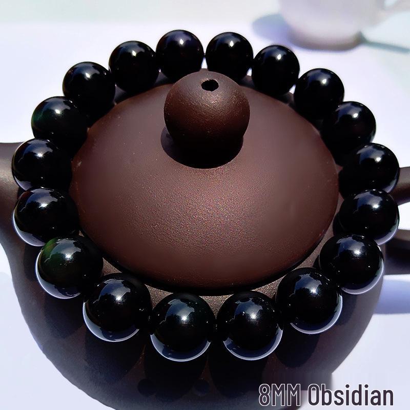 Red Agate Crystal Beaded Bracelet for Women - Handcrafted Couple Jewelry