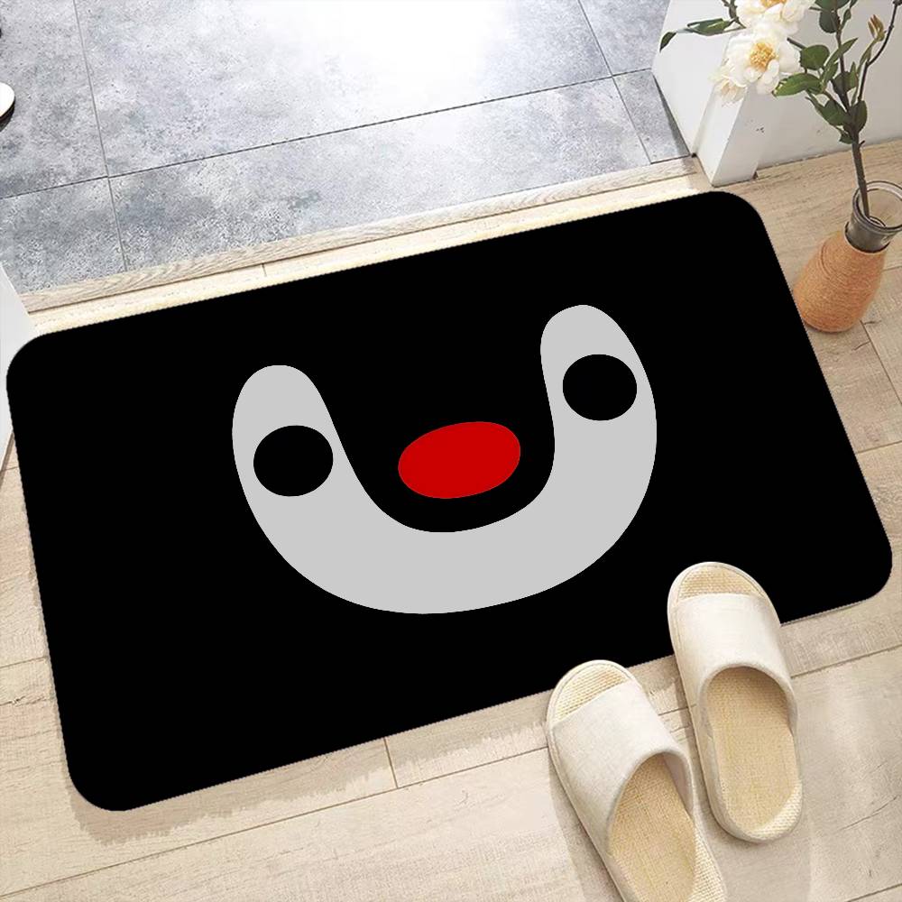 Kinder Animation P-Pingu Fußmatte Waschbar Rutschfest Wohnzimmer Sofas Stühle Bereichsmatte Kücheneingangsbereich Teppich