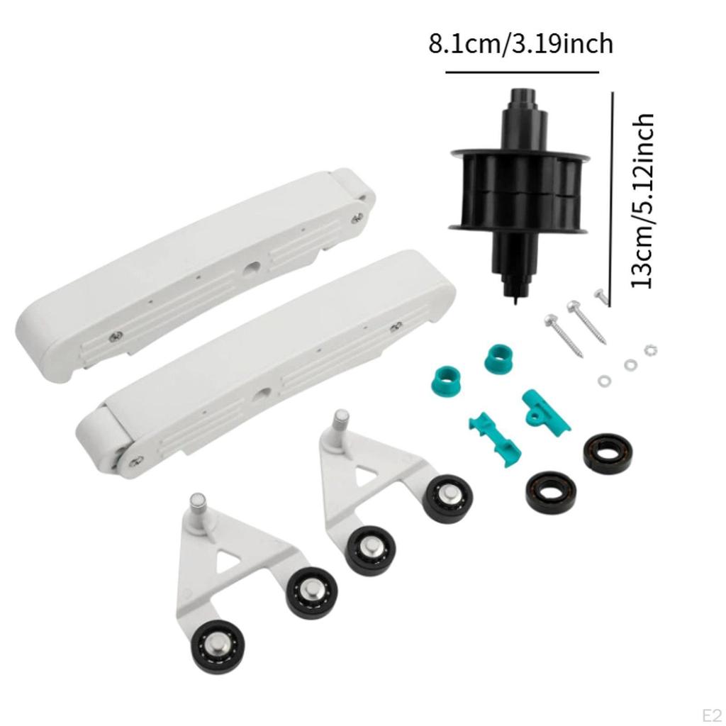 17Pcs Axv621dat Pool Vacuum Cleaner Turbine Kit Professional Simple Assembly Accessory Replace Parts