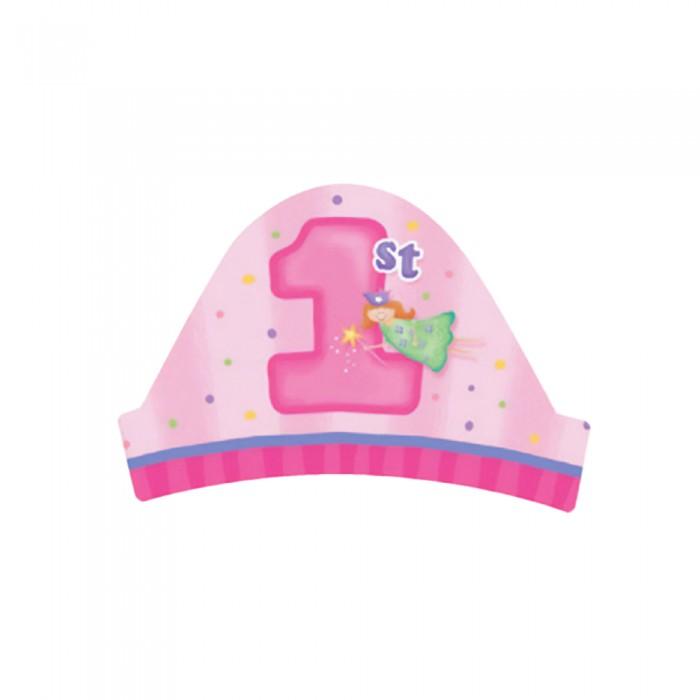 Papierkunst 1. Geburtstag Stirnband (Packung mit 8)