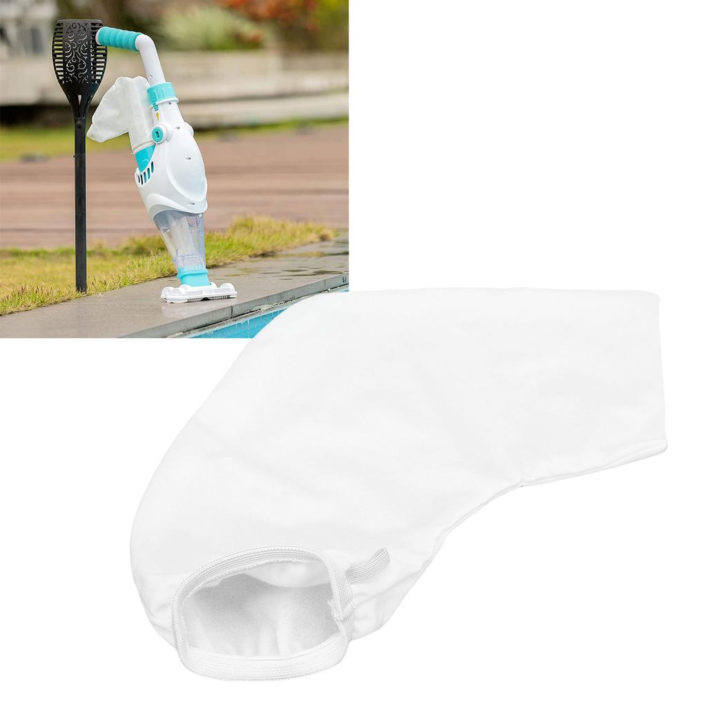 Cordless Handheld Pool Vacuum Cleaner Filter Bag, 180   Fine Mesh Design Reusable Pool Vacuum Filter Bag Replacement for Replacement