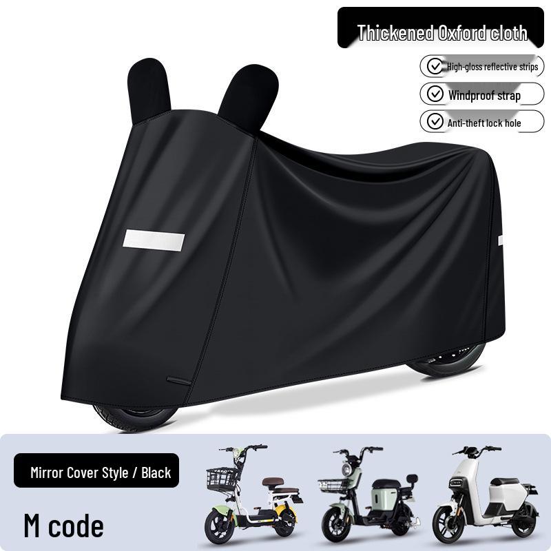 Thickened Sun & Rain Protection Cover for Electric Vehicles and Motorcycles