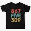 867-5309 - 80's Music Nostalgia Kids T-Shirt