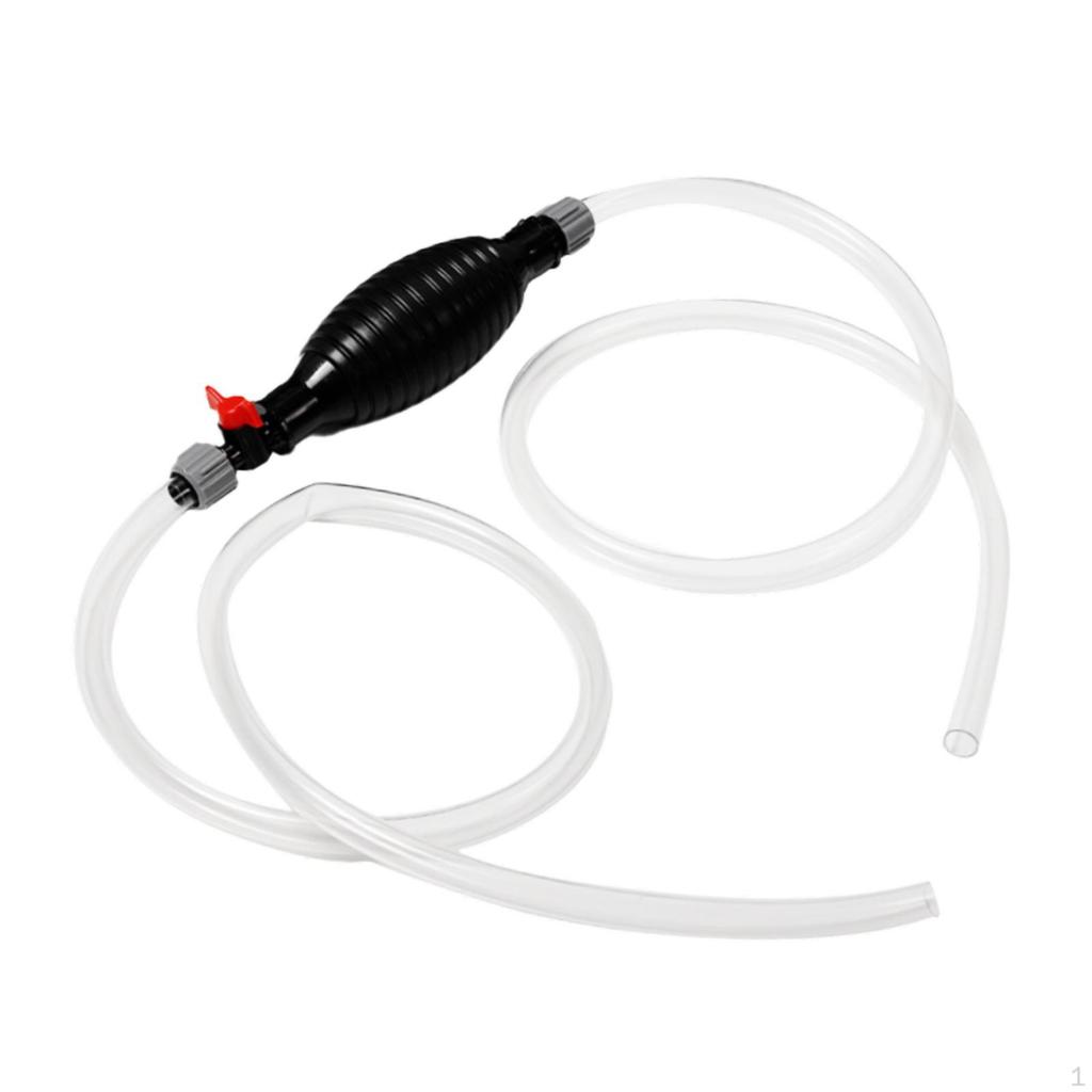 Transfer Pump Siphon Manual Parts Water Accessory Oil Easy Use Liquid Multifunctional PVC Hand