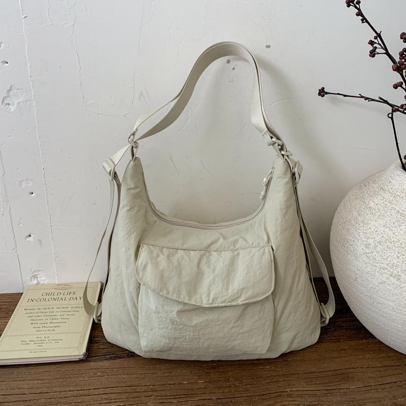 Tote Bag Multi-Use Backpack Women's Large Capacity Shoulder Bag Ultra-Light Nylon Bag