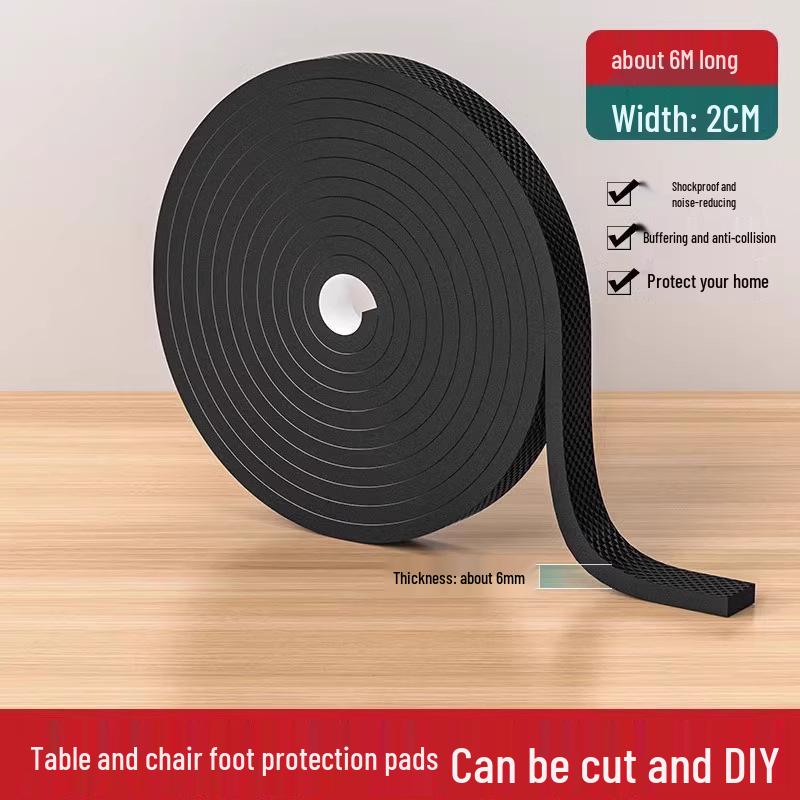 Silent Foot Pads: Anti-Slip, Wear-Resistant Rubber Silicone Covers for Dining Chair and Sofa Legs To Protect Wood Floors