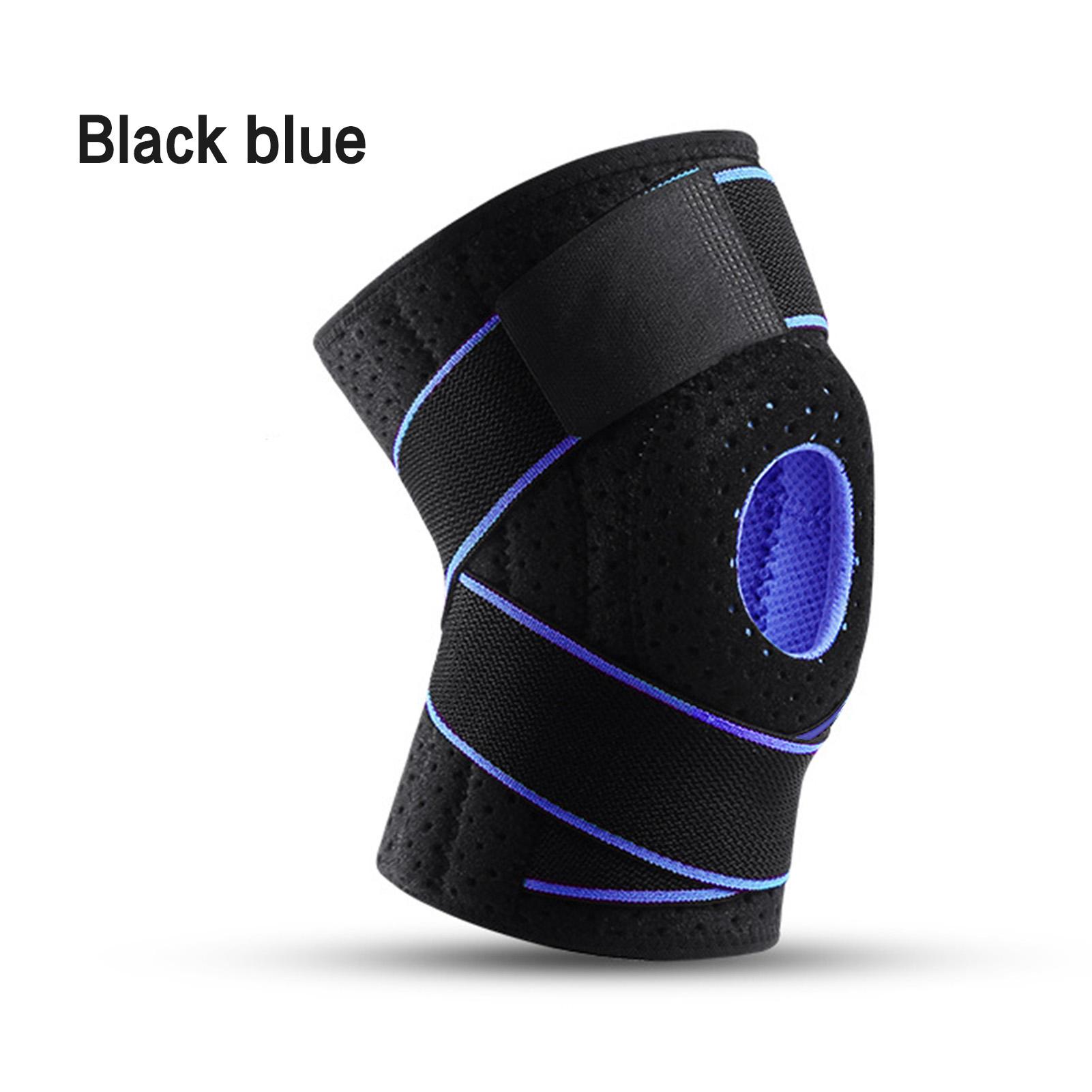 

1Pc Adults Sports Compression Kneepad Pressurized Elastic Knee Pads for Arthritis Joints Protector Fitness Gear Brace Support