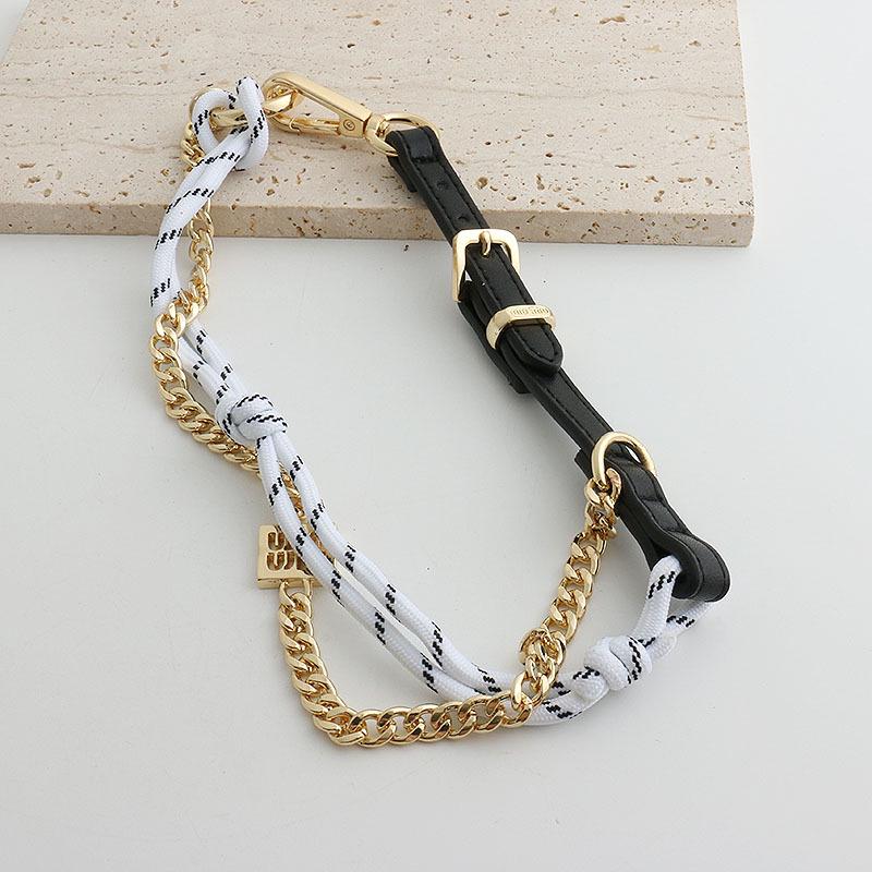 2024 Letní Horký Styl UIM Série Dlouhý Řetízek Přívěsek na Kabelku & Náramek s Více Kruhy Klíčenka Popruh