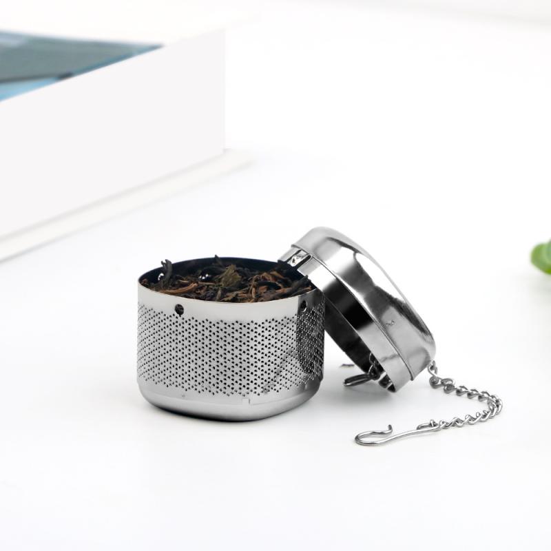 Stainless Steel Tea Infuser Ball Square Tea Leakage Filter Tea Ware Tea Filter Extra Fine Mesh Loose Tea Steeper Mesh Filter