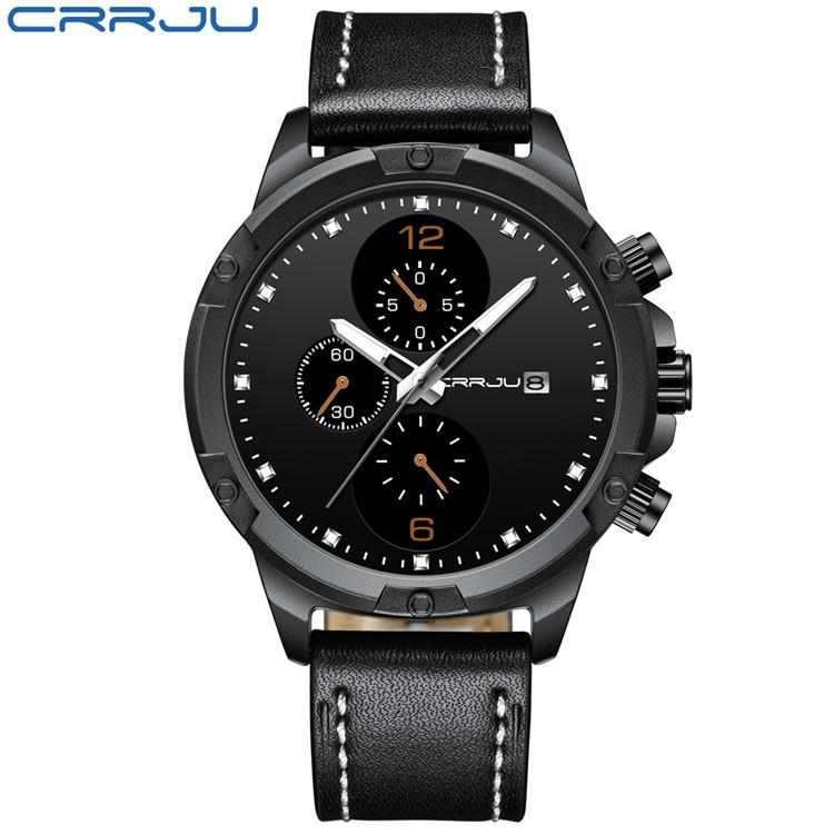 CRRJU-2142 Men's Six-pin Sports Watch Men's Watch Large Strap Watch Men