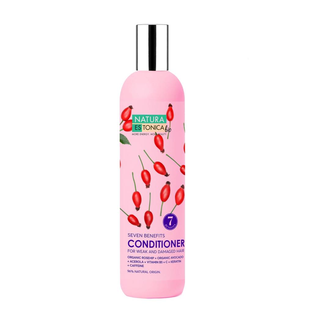 Natura Siberica Estonica 7 Benefits Après-shampoing Cheveux Abîmésfaire 400 ml