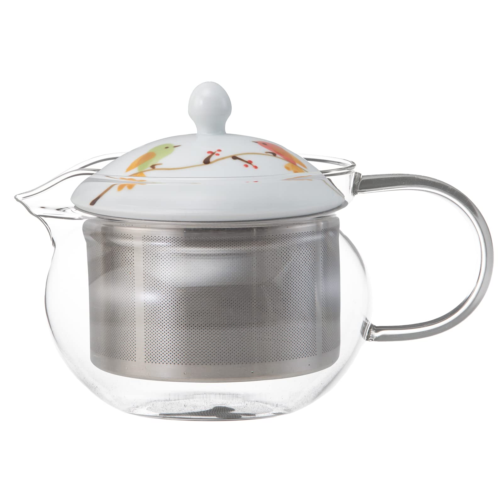 

Nishikai Toki Hasami Ware Pot, 420ml Capacity, Humming Red, 24348