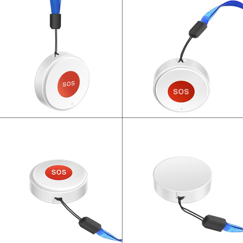 Graffiti WiFi SOS Button: One-Touch Help & Smart Home Alerts Via Tuya App