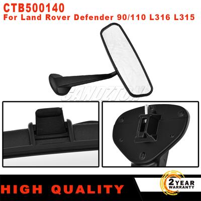 For Land Rover Defender 90/110 L316 L315 1Pc New Non Dipping Interior Rear View Mirror Black ABS CTB500140 Car Accessories