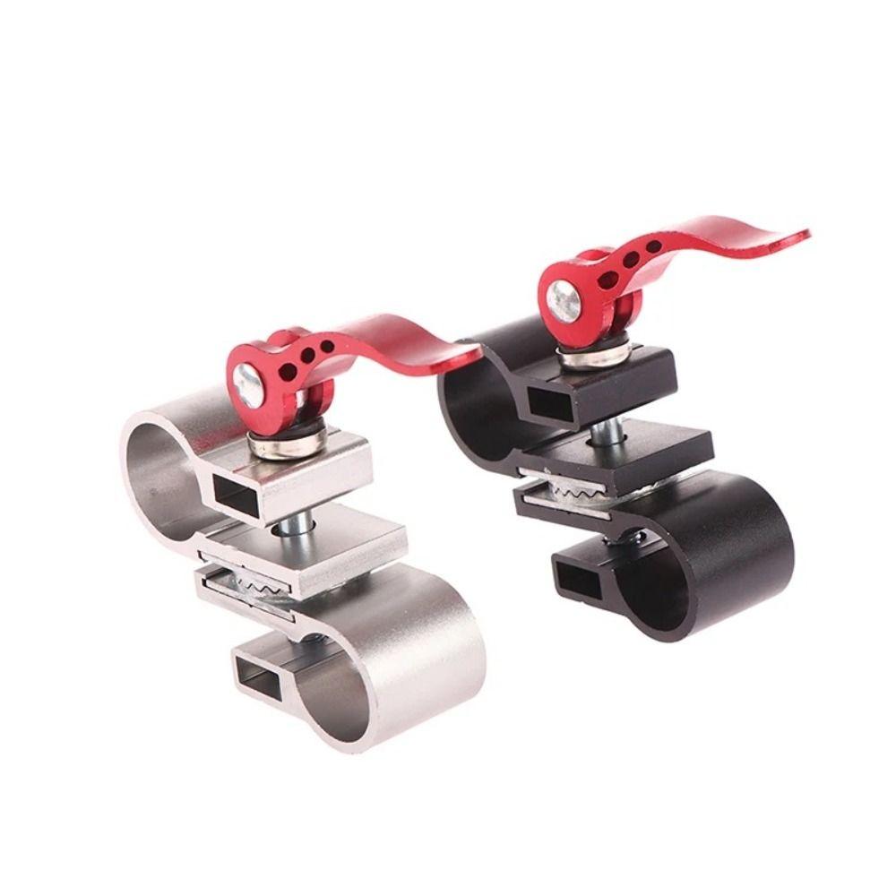 Aluminum Alloy Fishing Chair Umbrella Clip Universal Pole Holding Fish Pole Holder 360° Rotating Adjustable