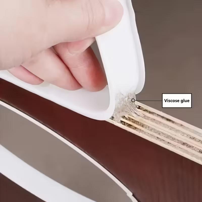 1PC 5/10m U-Shape Edge Banding Self Adhesive Veneer Edging Furniture Edge Protector for Cabinet Repair Furniture Restoration