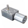 DC 12V Electric  Reducer Mini 2-100RPM Metal Worm Gear Box Motors Stainless Steel Self Locking Square for Micro Winch