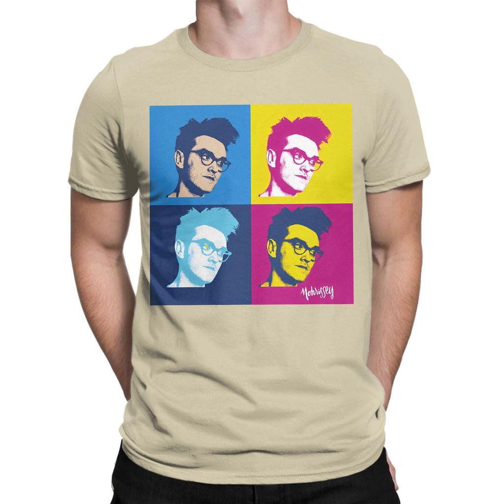 T-shirt Homme Morrissey Tournée 2025 Cadeau 3 Hipster 100% Coton T-shirts Manches Courtes T-shirts Col Rond Vêtements Été