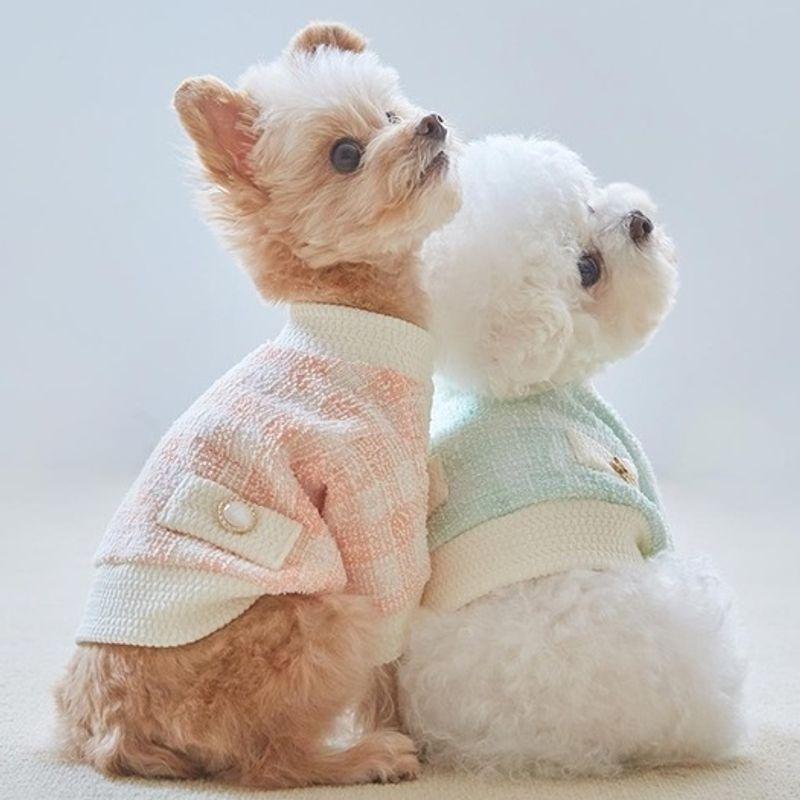 MIMINKO Check Crop Cardigan [DW4SD1020]