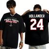 Heated Rivalry 100cotton Mens Shirt Jersey Commemorative Tshirt Summer Shane Hollander 24 Short Sleeve Unisex Streetwear Shirt