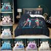 Simple And Fresh Three-Piece Sports Gymnastics Kit Quilt Cover Bedding