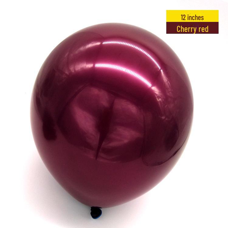 Dvouvrstvá sada třešňových balónků na Valentýna, svatby a oslavy