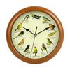 Sound Feature Wall Hanging Clock 10 Inch Musical Wall Clock Singing Bird Clock  Room Decoration