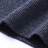 FORTEI Men's Mock Layer High-Neck Pure Wool Sweater