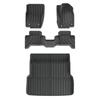 LUCKEASY Right Drive for Toyota Land Cruiser Prado LC250 2024 5 Seats Car Floor Mats Protective Mat Cargo Liner Trunk Pad