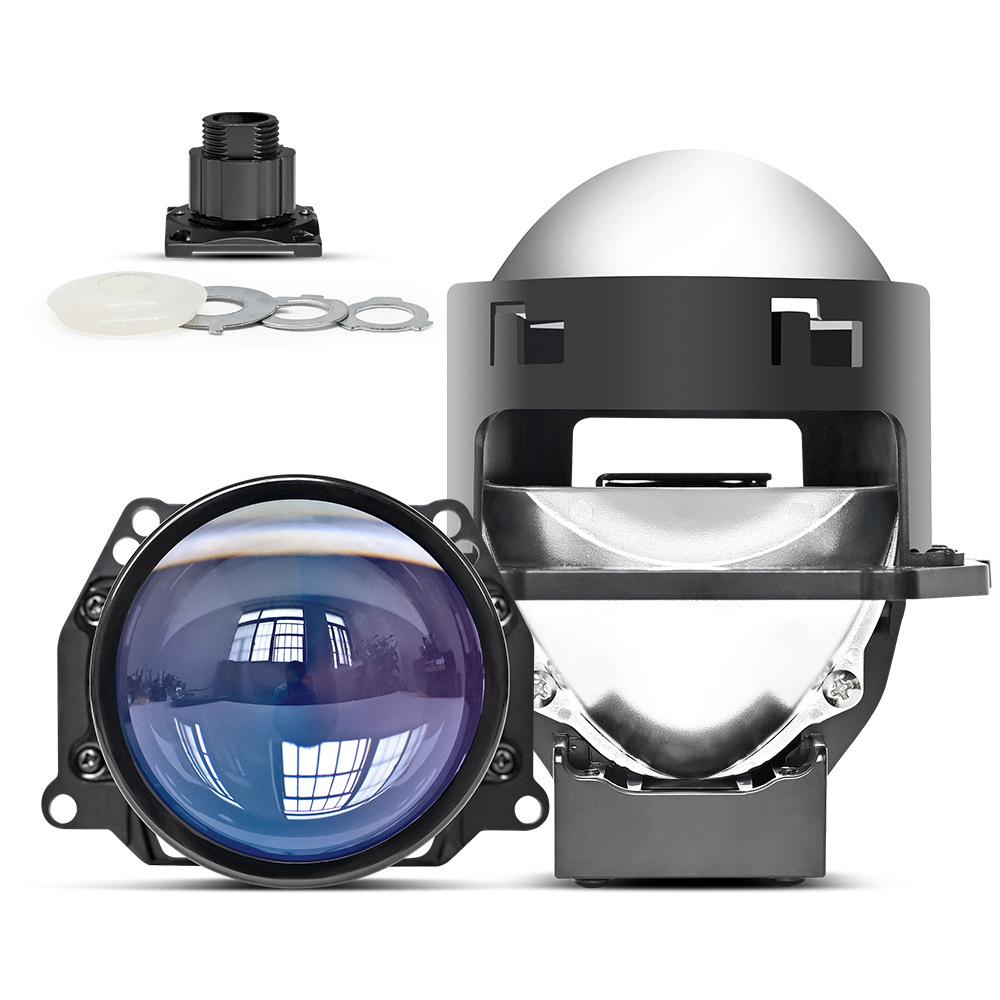 2 buc Far LED 3 Inch 70W Putere Mare Lentilă Fascicul Dual Bol Dublu H4 H7 H11 Universal Pătrundere Accesorii Auto