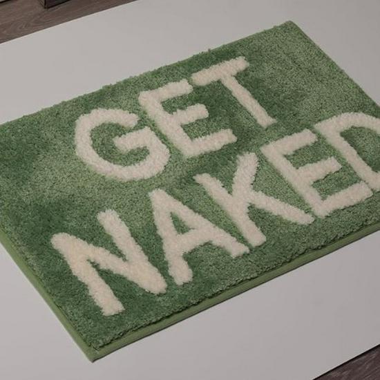 Tappetino Creativo in Imitazione Cashmere Antiscivolo per Pavimento del Bagno - Assorbente d'Acqua e Resistente allo Sporco Zerbino per Ingresso